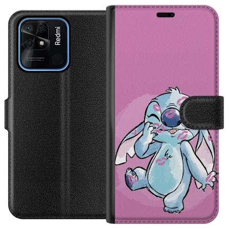 Xiaomi Redmi 10C Lompakkokotelo Stitch Puss