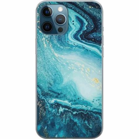 Apple Iphone 12 Pro Genomskinligt Skal Marmor Marble