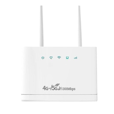 R311pro Trådløs Router - 4g/5g Wifi, 300mbps, Simkort, EU Stik