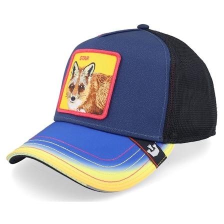 Goorin Bros. - Modrá trucker Kšiltovka - Corneria To Venom Insert Coin Navy A-Frame Trucker @ Hatstore