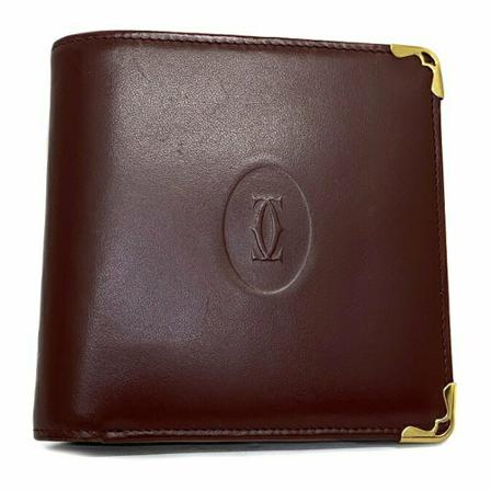 Cartier Vintage, Pre-owned Wallet Rood, Dames, Maat:ONE Size