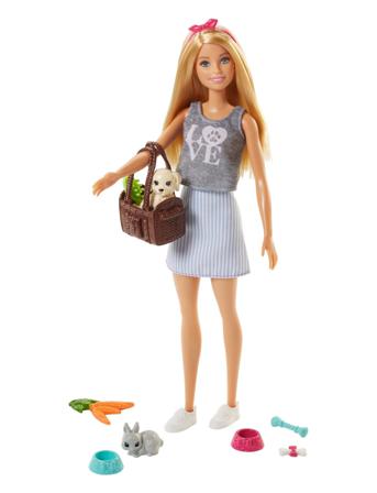 Barbie Doll And Pets Toys Dolls & Accessories Dolls Multi/mönstrad Barbie