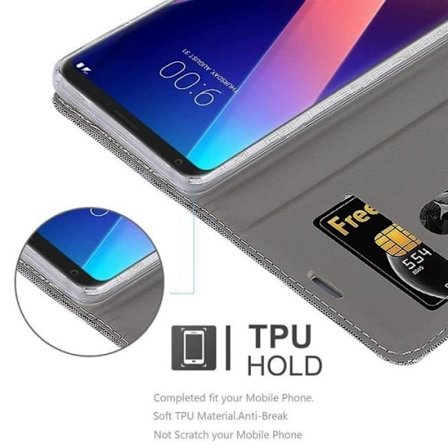 Cadorabo Fodral till LG V30S i LJUSGRÅ BRUN