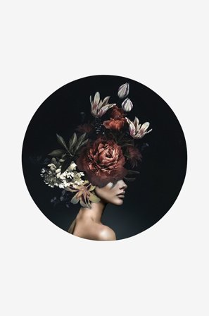 Malerifabrikken - Bilde Floral Diva 2 - Svart - Bilder & skilt - Fra Homeroom