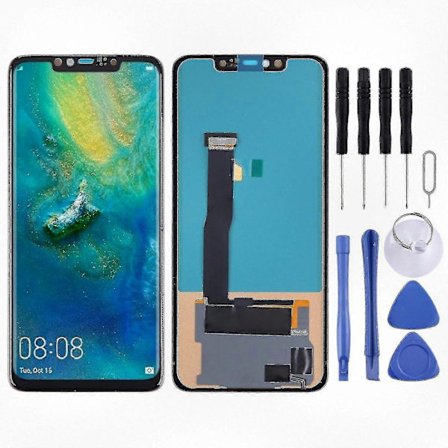 Kompatibel med Huawei Mate 20 Pro LCD-skjerm med berøringspanel erstatning - Perfekt