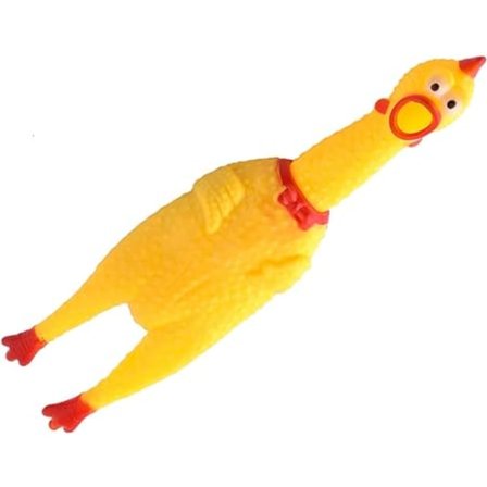 TRADE Holdbar Fjerbenet Pivelegetøj i Gummi til Hunde