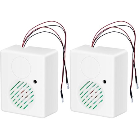 Halloween Lydeffektmaskine - 2 stk. Snydige, Skræmmende Højttalere til Spøgelseshus