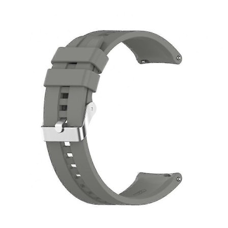 För Huawei Watch Gt3/gt Silikonarmband Runner Silver Stålspänne Armband Bärbara Enheter
