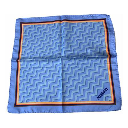 Missoni, Silky Scarves Niebieski, Kobieta, Rozmiar: ONE Size