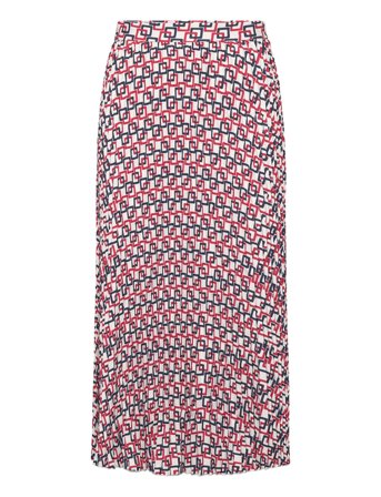 GANT | Geometric Print Pleated Skirt | 34