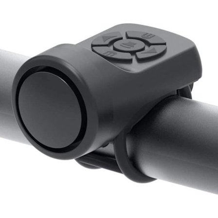 SURENHAP Universal Elektrisk Sykkelhorn - USB-Lading - 4 Lydmoduser - Alarm
