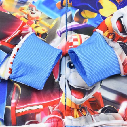 Tegnet barnejakke Paw Patrol Klær Glidelås Hettematte V