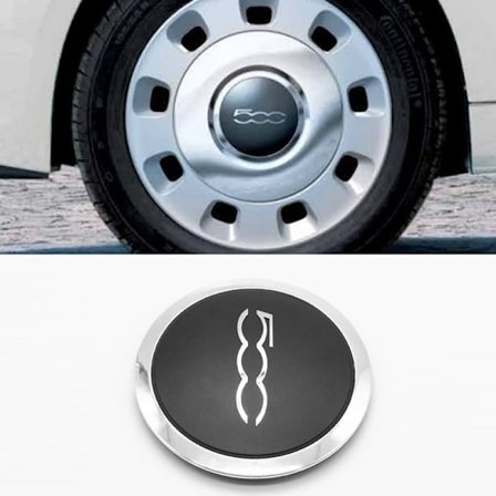 133 mm hjulkapsel til Fiat 500 hjul center hjulkapsler 68078419AC 68078421AC støvdæksel 51884863