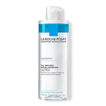 LA ROCHE-POSAY Toleriane Physiologique Acqua micellare oleosa bifasica 400ml - Acqua detergente viso