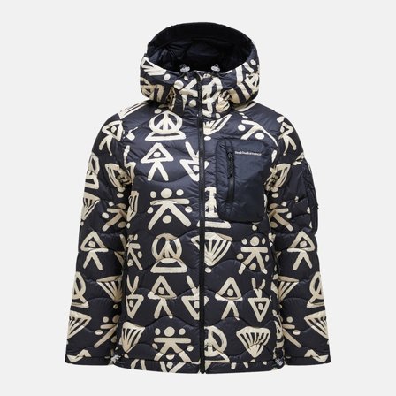 Peak Performance - Helium Utility Graphic Down Hood Jacket Women