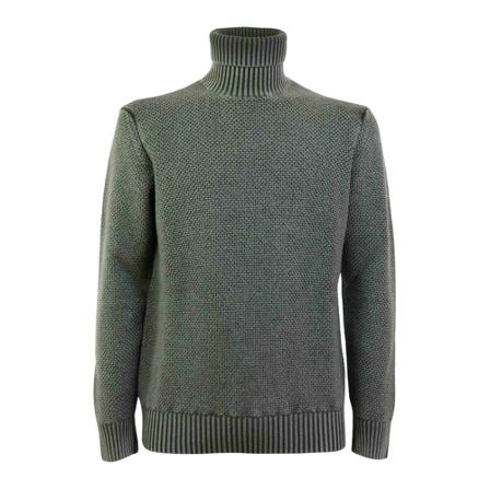 Circolo 1901, Turtlenecks Groen, Heren, Maat:M