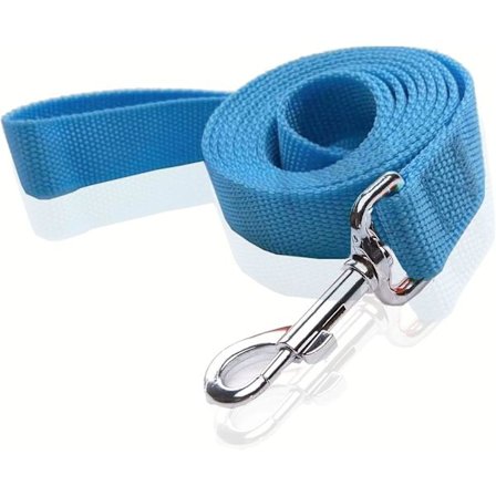 Hållbar nylon hundkoppel 8 fot hundkoppel, 8 fot promenad träningshundkoppel för medelstora stora hundar