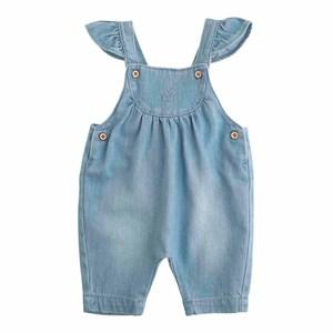 Tocoto Vintage Blue Denim Overalls 2 Years - All in ones - 2 years - Blue