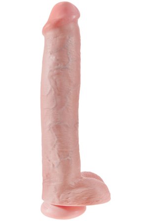 Pipedream King Cock With Balls 38 cm - Woome.pl