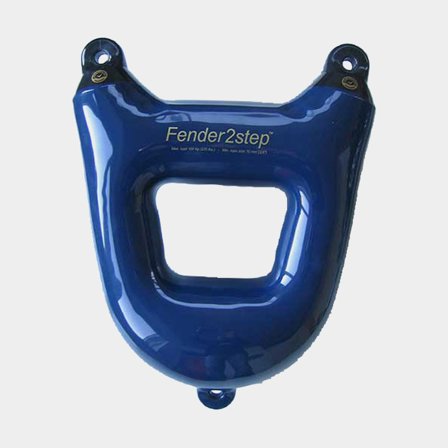 Pare-battage d'échelle Dan-Fender FenderStep 1522, 2 marches, 56 x 45 cm, bleu