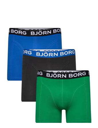 Cotton Stretch Boxer 3P Green Björn Borg