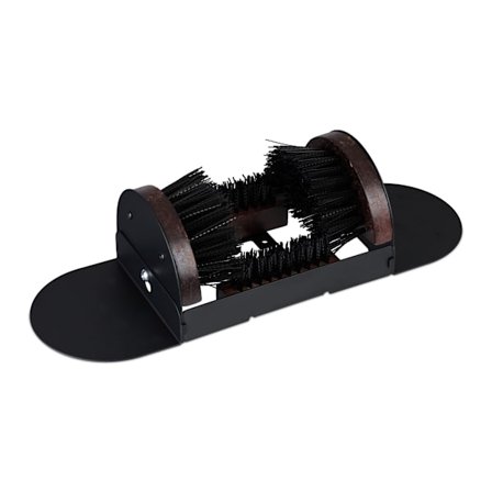 Skoskraber med surroundbørster til udendørs rengøring