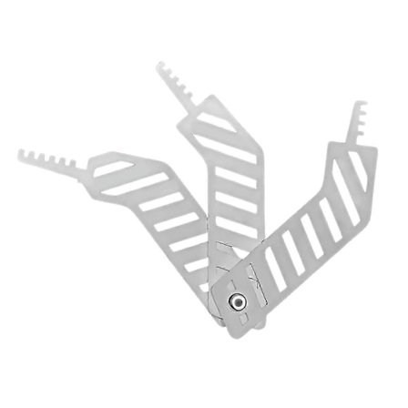 Tactical EDC -kampalukonpoimija pystysuoralla pysäyttimellä - Kannettava monitoimityökalu ulkoiluun, hätäpakoon ja riippulukkojen purkamiseen, 