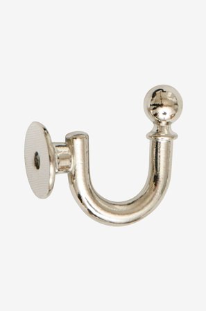 Hasta - Tamppikoukut, 2/pakk. - Hopea - Verhotarvikkeet - - Homeroom