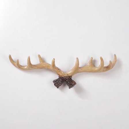 Kreativ väggdekoration hjorthorns krok hem personlighet hjorthuvud vägg hängande krok klädhängare