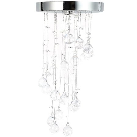 Moderne Spiral Krystall Lysekrone For Hjem Inngang Trapp Trappeoppgang Gang Tak Hengende L