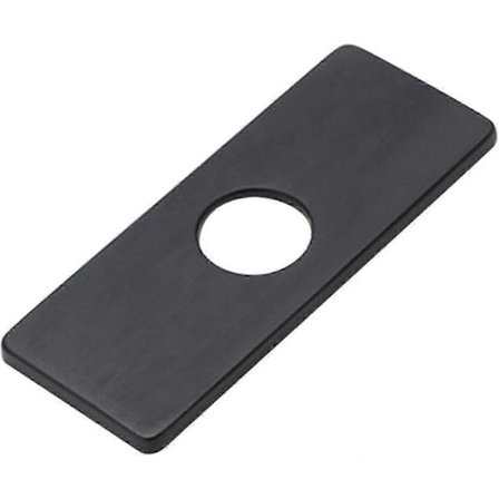 Hålplatta för diskho för badrumsblandare, handfat, blandarbricka, grå