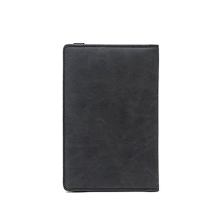 RFID-blokerende pasetui & Rejsepung - Slank & Sikker Sort
