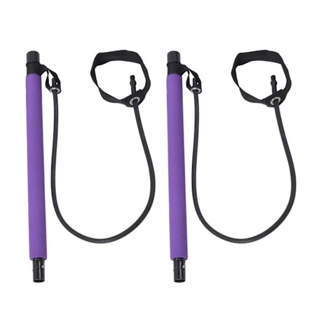 Multifunksjonell Elastisk Pilates Bar Yoga Trekktau Hjemmetreningsutstyr