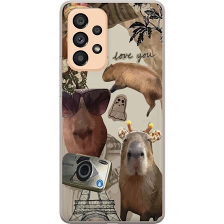 Yhteensopiva Puhelinkuori Samsung Samsung Galaxy A53 5G Capybara