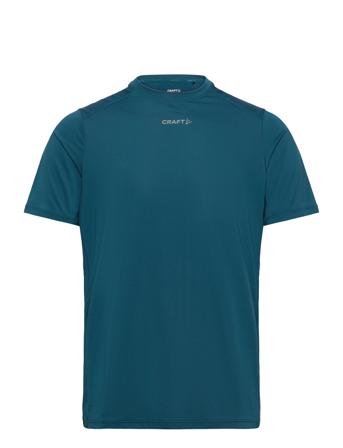 Adv Essence Ss Tee 2 M Sport Men Sports Clothes Sport Tops Sport T-Skjorte Blue Craft