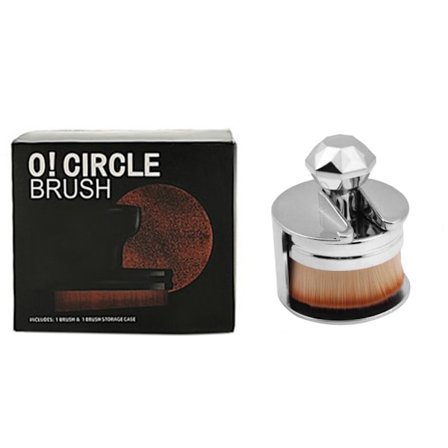 Oval Makeupborste perfekt för Foundation / Löspulver