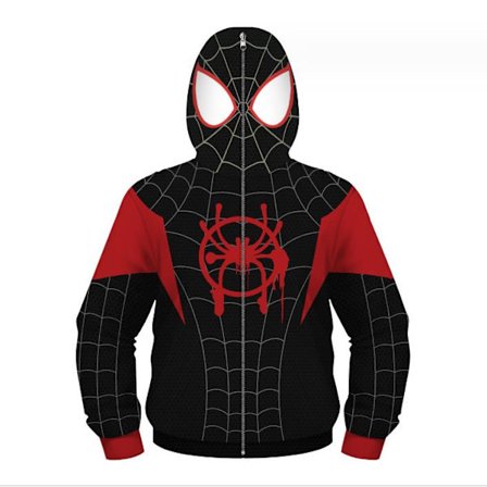 Spiderman Into The Spider Verse hettegenser Cosplay Costume Pullover