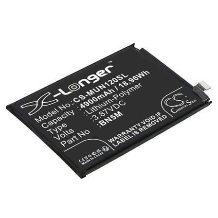 Batteri till SmartPhone, Mobil för Redmi Note 12 4G, 23028RA60L, Note 12 4G NFC m.fl.