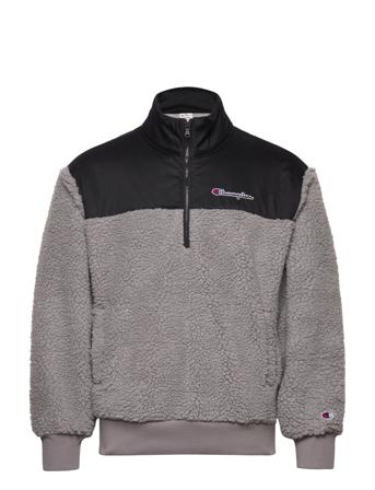 Half Zip Top Sweatshirts & Hoodies Fleeces & Midlayers Grå Champion Rochester