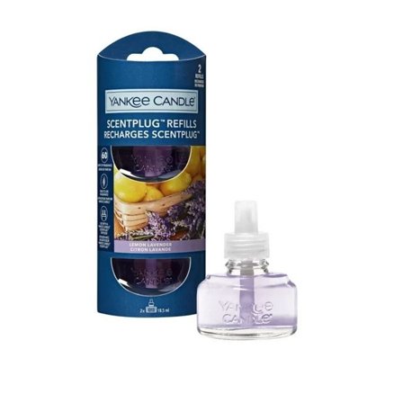 Yankee Candle ScentPlug Lemon Lavender - Refill 2 x 18.5ml - Profumo per Diffusore