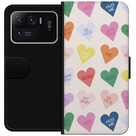 Kompatibelt Plånboksfodral till Xiaomi Xiaomi Mi 11 Ultra CandyHearts