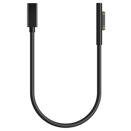USB Type C PD 15V Strømadapter Konverter Ladningskabel for Surface Pro 7/6/5/4/3/GO/BOOK Bærbar PC 1/2