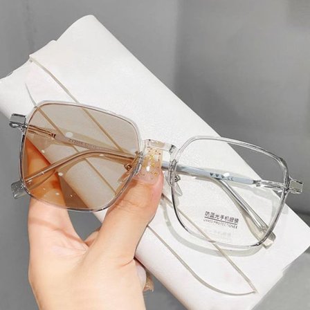 Anti-Blå Lys Briller Firkantede Briller GRÅ