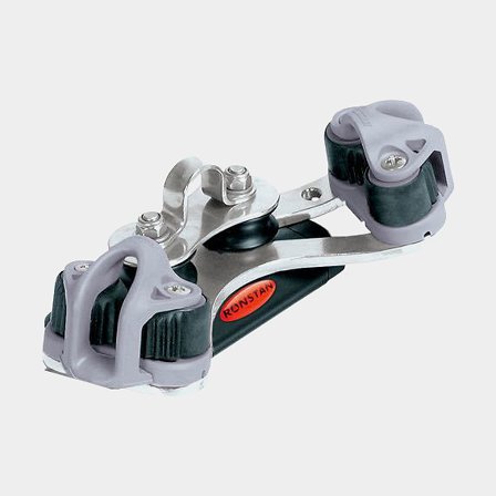 Ronstan Skotvagn med styrblock och cleat