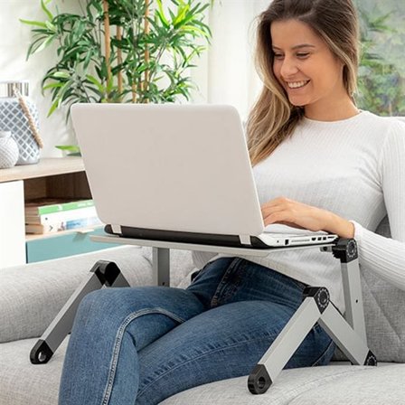 Laptopbord med justerbara ben