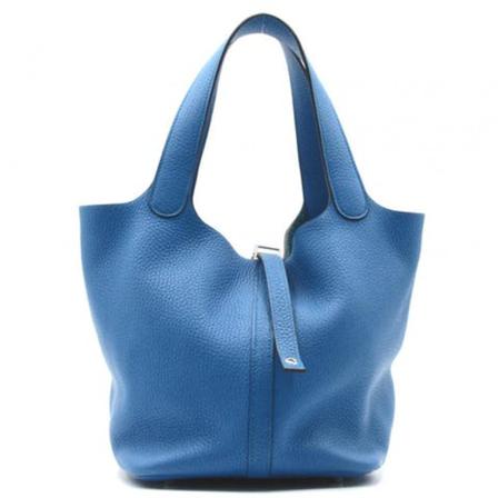 Hermès Vintage, Pre-owed Handbag Blauw, Dames, Maat:ONE Size