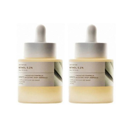 1-3X Madagaskar Anti-Aldring Centella Retinol 0.2 Boosting Shot Ampulle 30ml