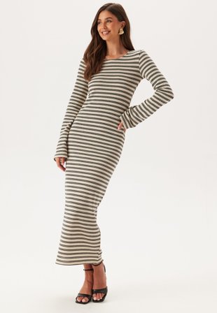 BUBBLEROOM - Striped Maxi Dress - S