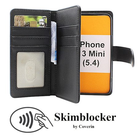 Skimblocker iPhone 13 Mini XL Plånboksfodral