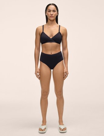 Casall High Waist Bikini Hipster - Black - 38